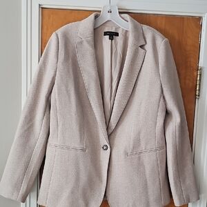 Ann Taylor Light Beige Blazer